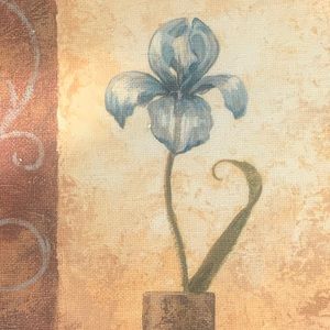 Pretty Blue Flower Canvas Prints